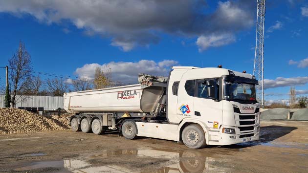 transport de matériaux à Saujon près de Royan en Charente-Maritime 17